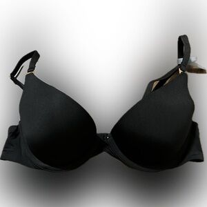 Aerie Black Plunge Push-Up Bra